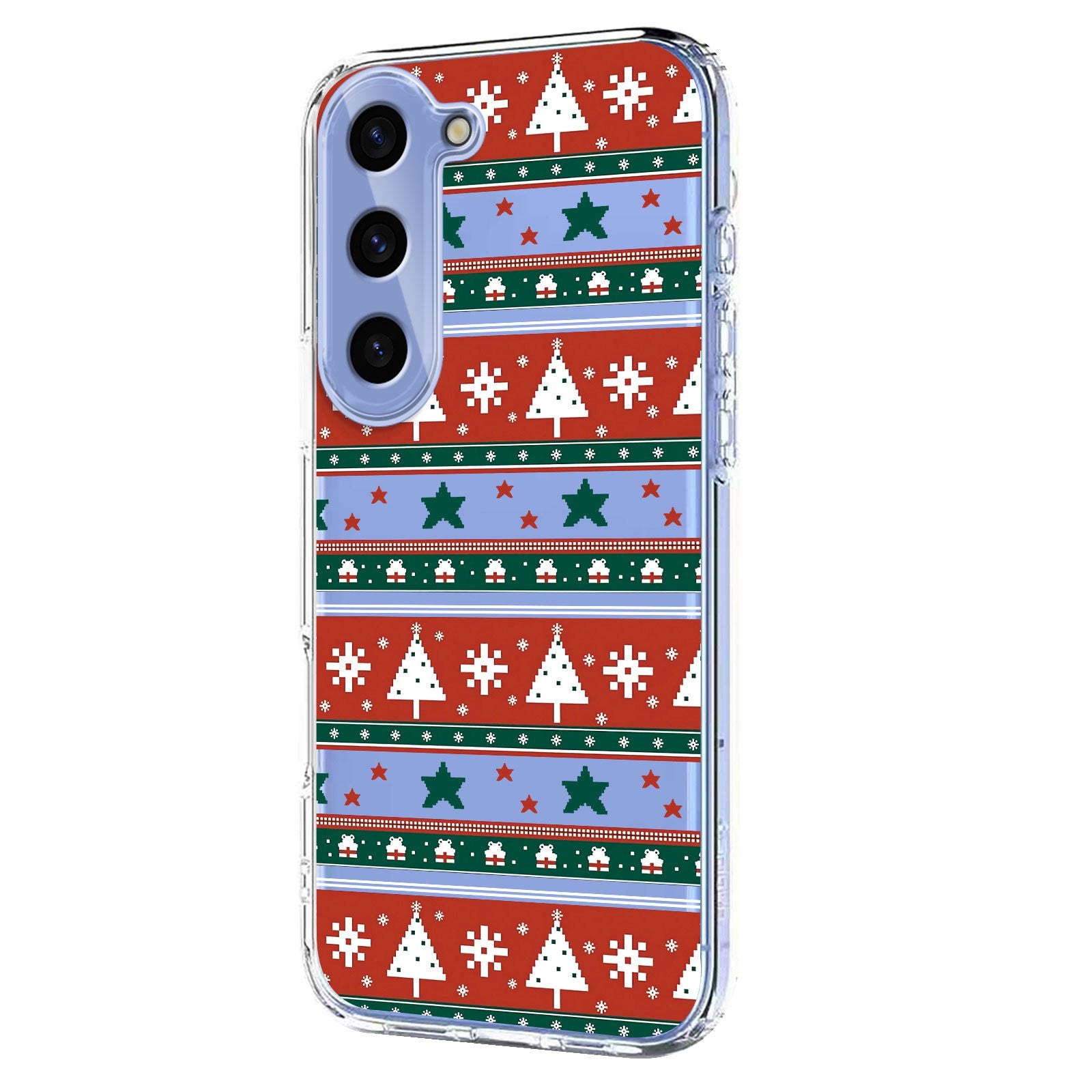 EIDERWOOD Samsung Galaxy S23+ (Plus) Flexible Plastic Christmas Case with Motif - Transparent / Pattern