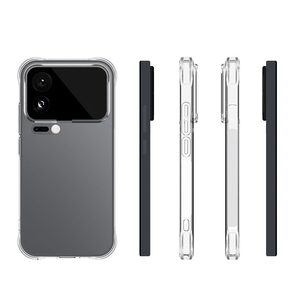 Xiaomi 17 Pro Max EIDERWOOD Plastic Case with Shock Absorbing Corners - Transparent