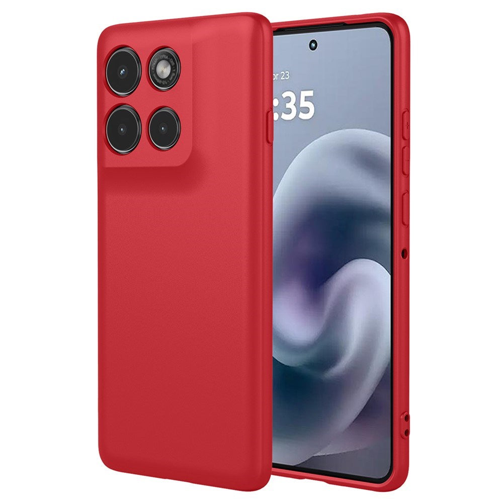 Motorola Moto G86 Power EIDERWOOD Flexible Plastic Phone Case - Red