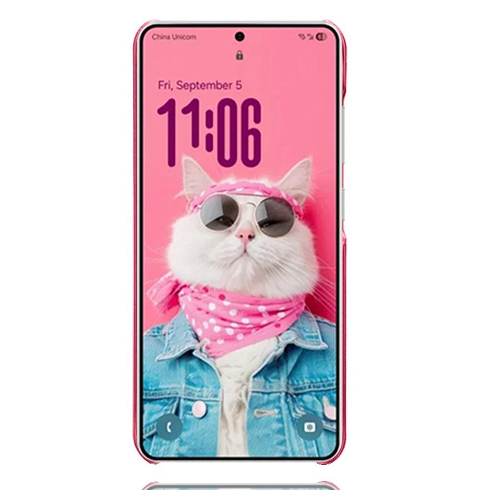 Samsung Galaxy S26 / S26 Pro EIDERWOOD Faux Leather Case with Card Holder - Pink