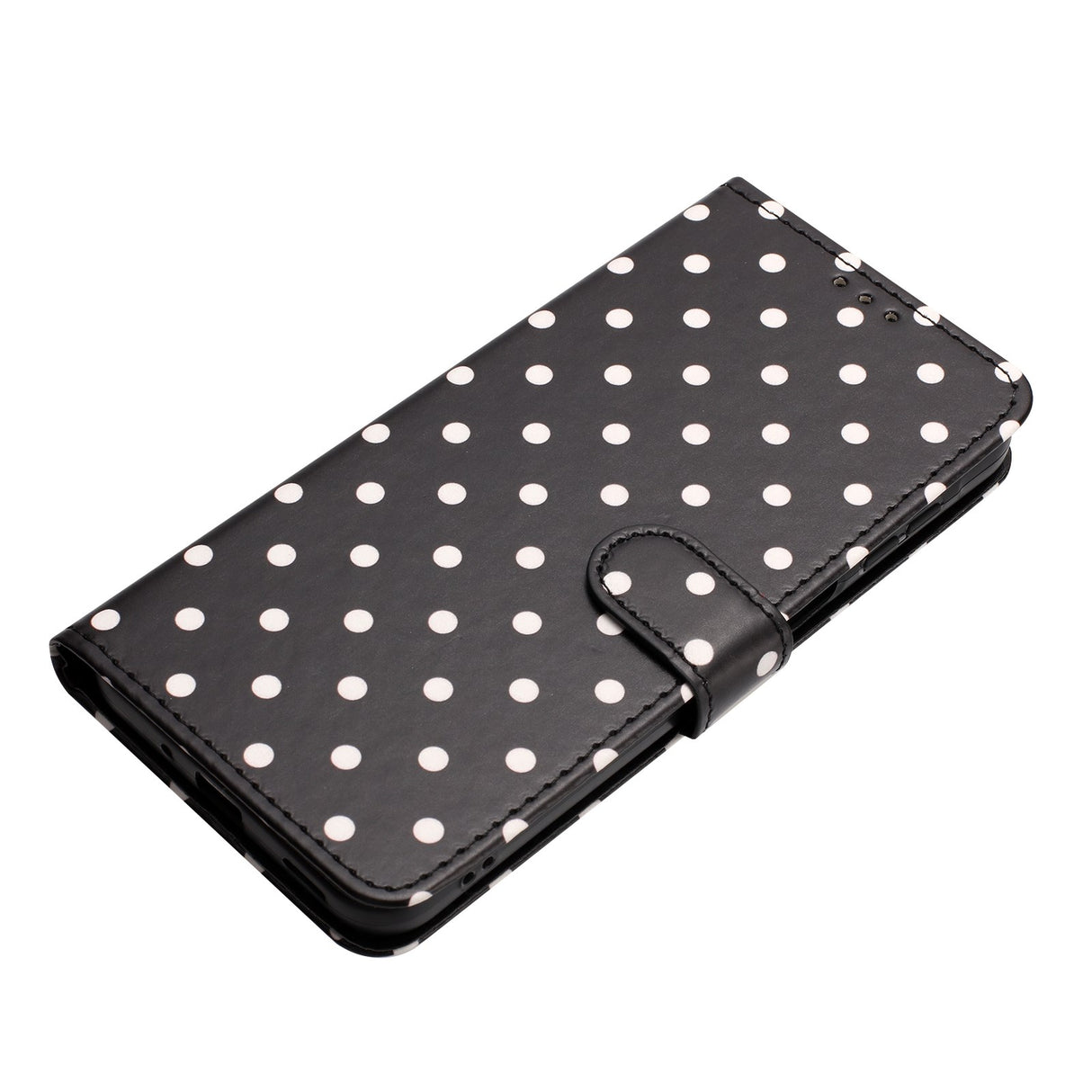 EIDERWOOD Xiaomi 17 Pro Max Faux Leather Flip Case w. Polka Design - Black