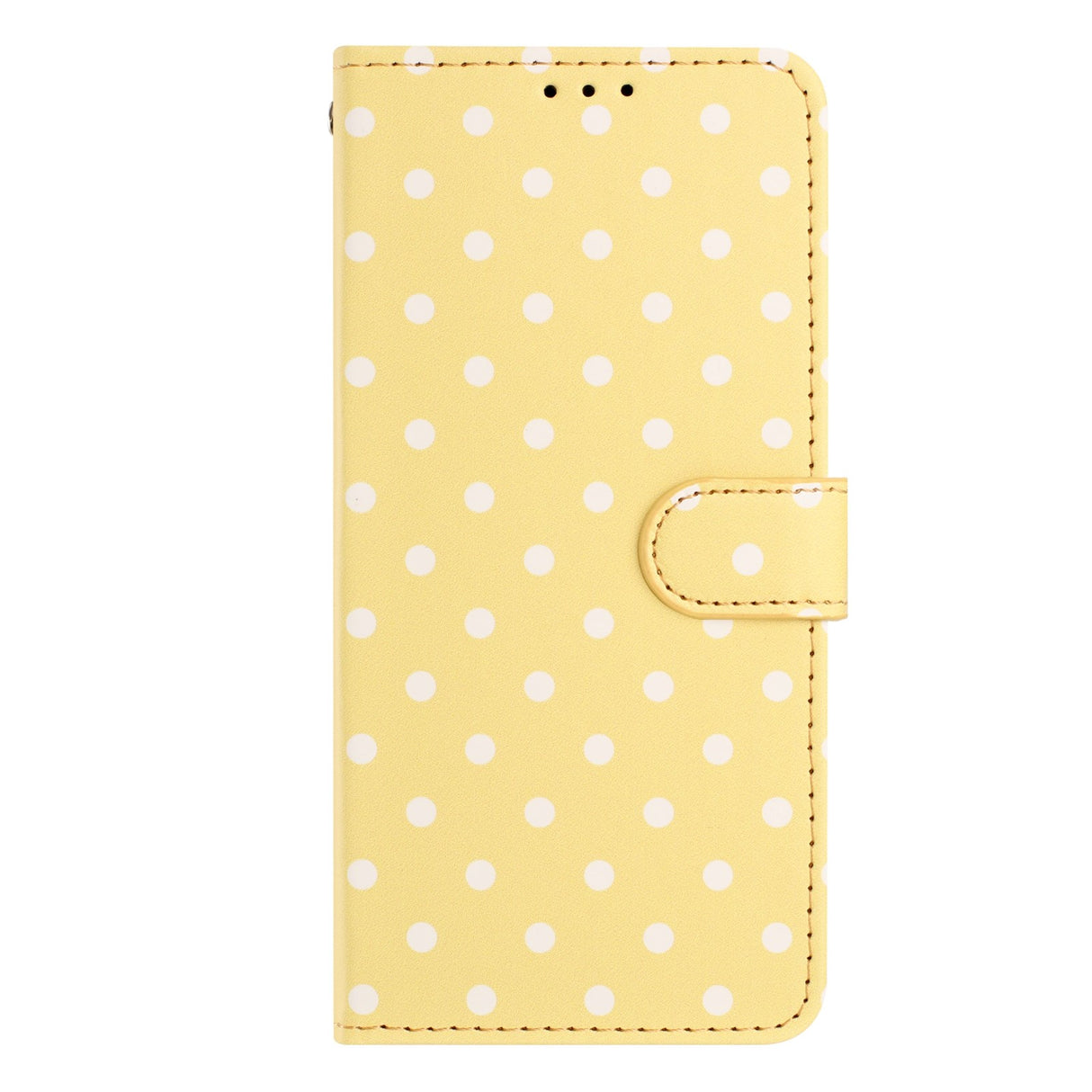 EIDERWOOD Xiaomi 17 Pro Faux Leather Flip Case w. Polka Design - Yellow