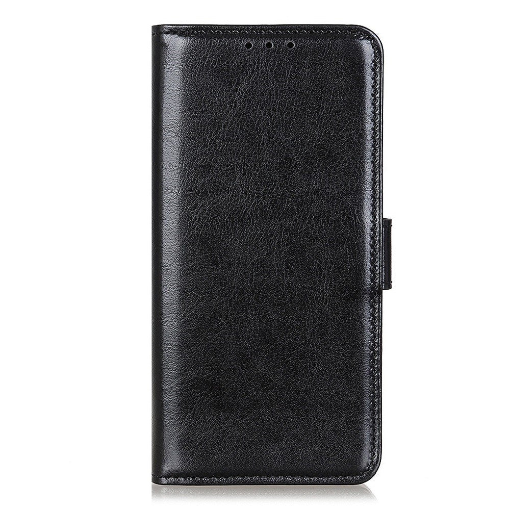 OnePlus 15 EIDERWOOD Leather Flip Case w. Card Holder - Black