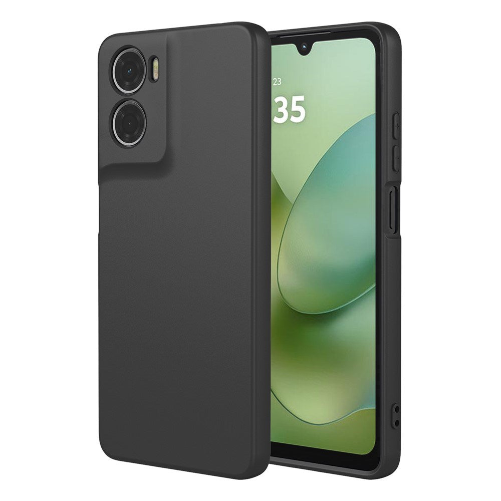 Motorola Moto G06 EIDERWOOD Flexible Plastic Case - Black