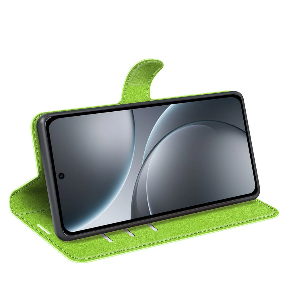 EIDERWOOD Oppo Find X9 Pro Faux Leather Flip Case with Cardholder & Stand Function - Green