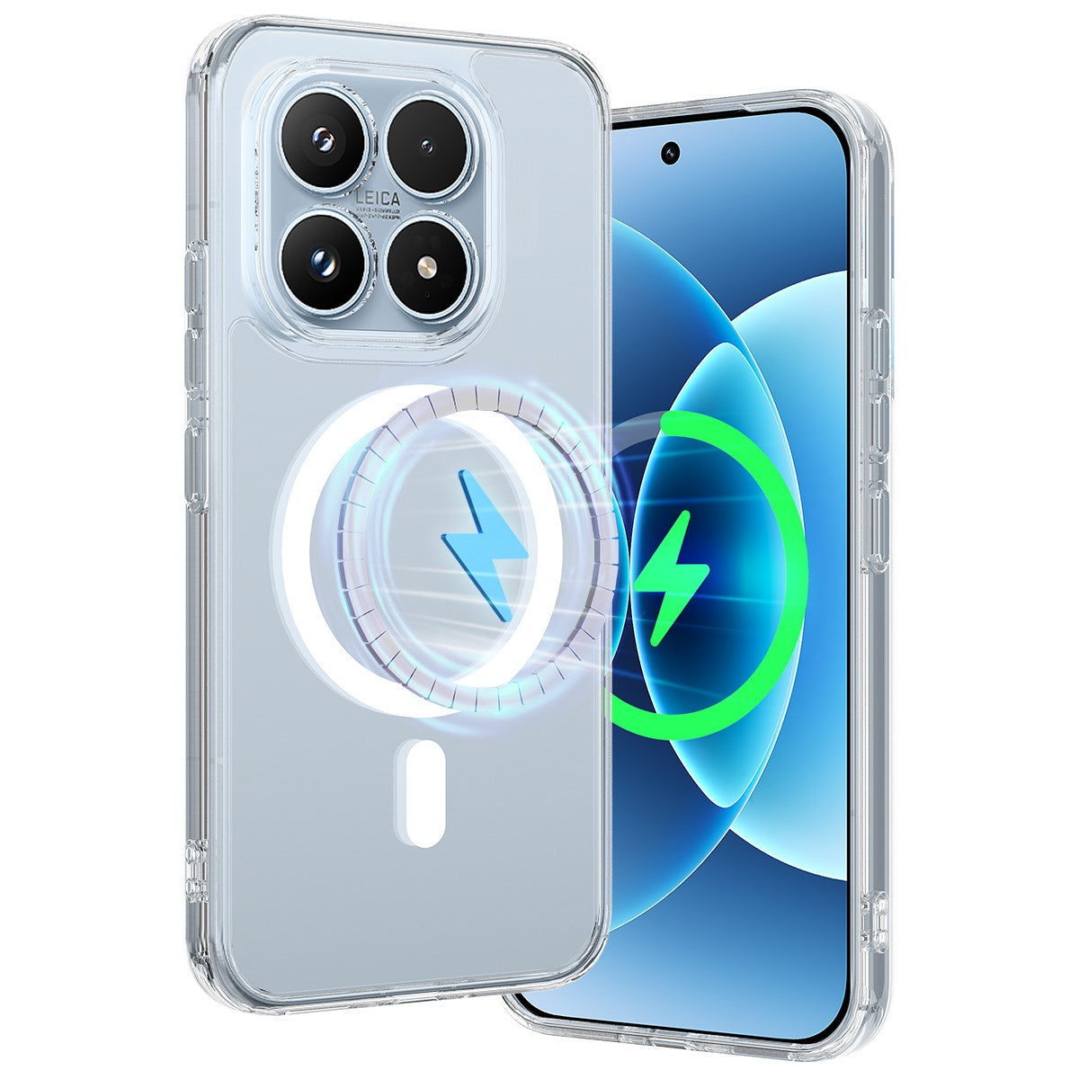 Xiaomi 17 EIDERWOOD Hybrid Plastic Case - MagSafe Compatible - Transparent