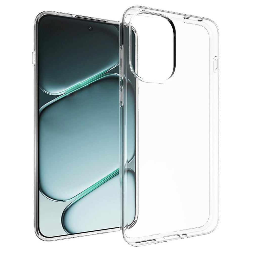 OnePlus 15R EIDERWOOD Flexible Plastic Back Case - Transparent