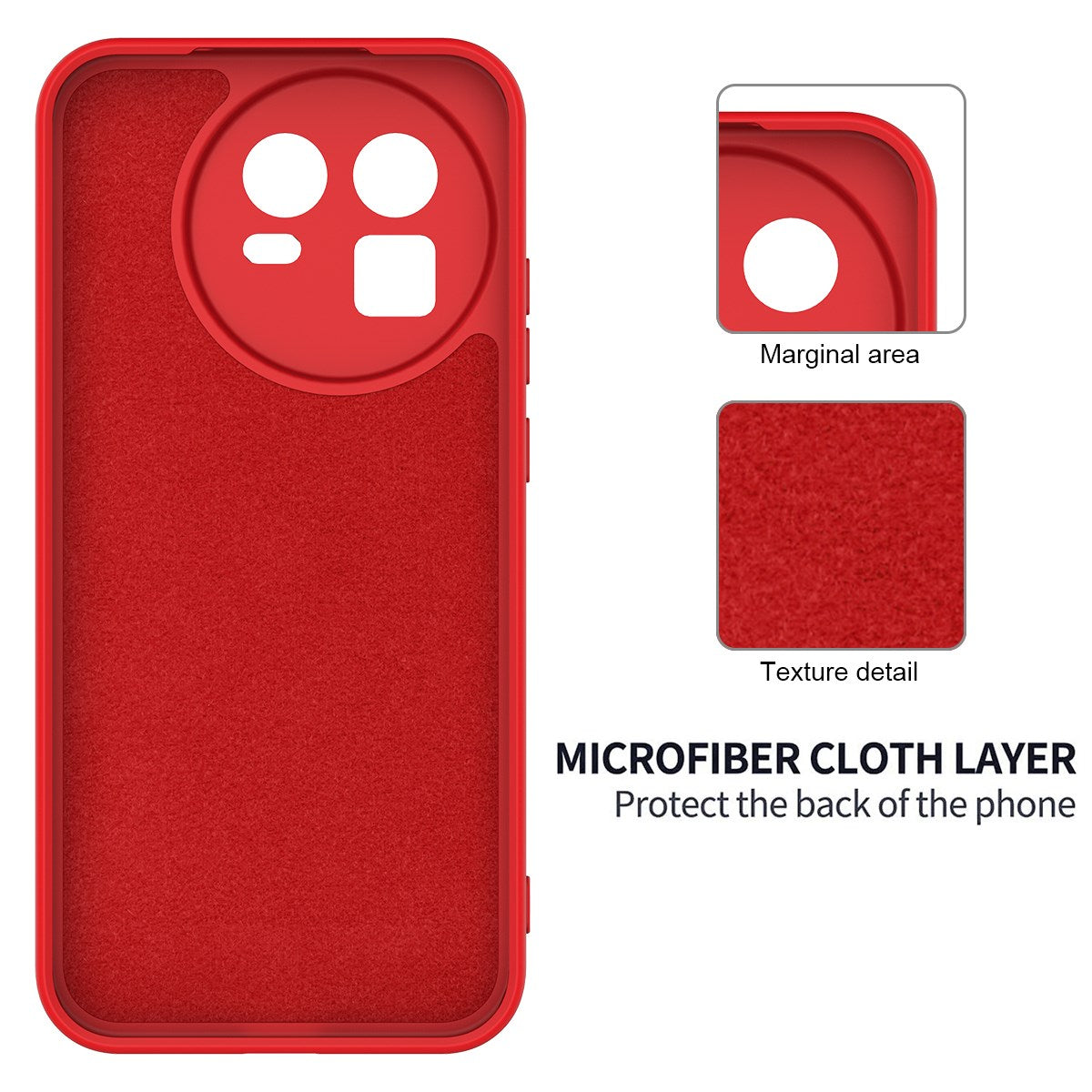 Realme GT 8 EIDERWOOD Silicone Case with Strap - Red