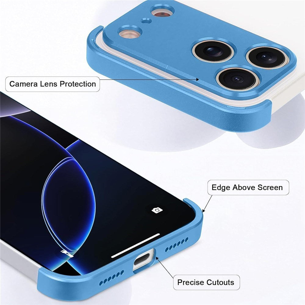 iPhone 17 Pro Max Two-Piece Bumper Case with Camera Protector - Blue
