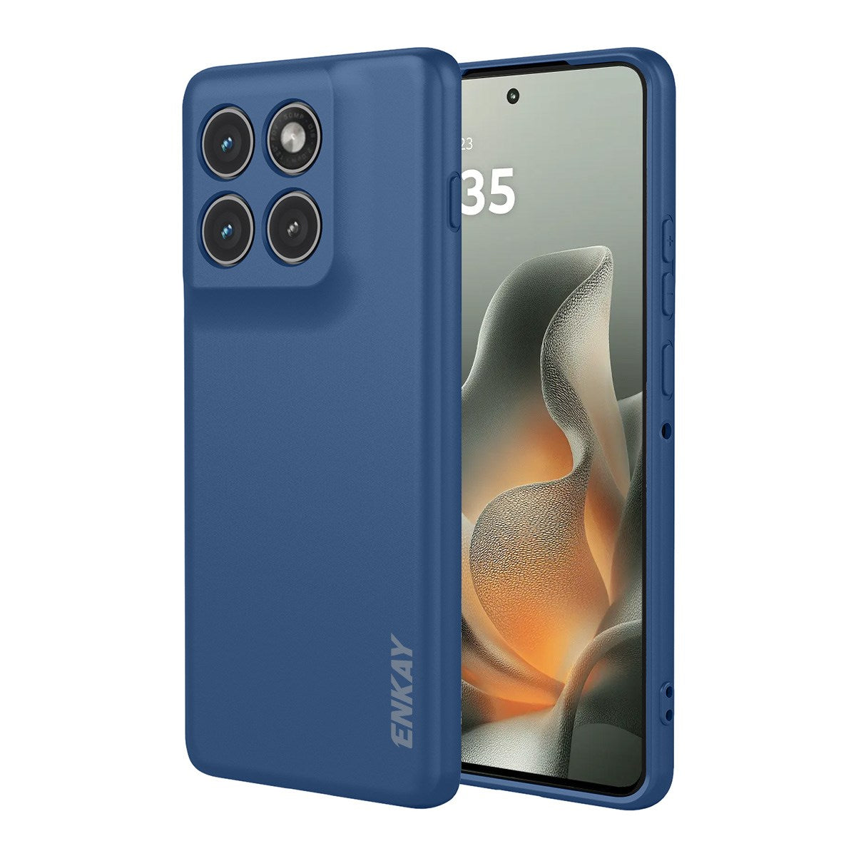 Motorola Edge 70 ENKAY Silicone Case - Dark Blue