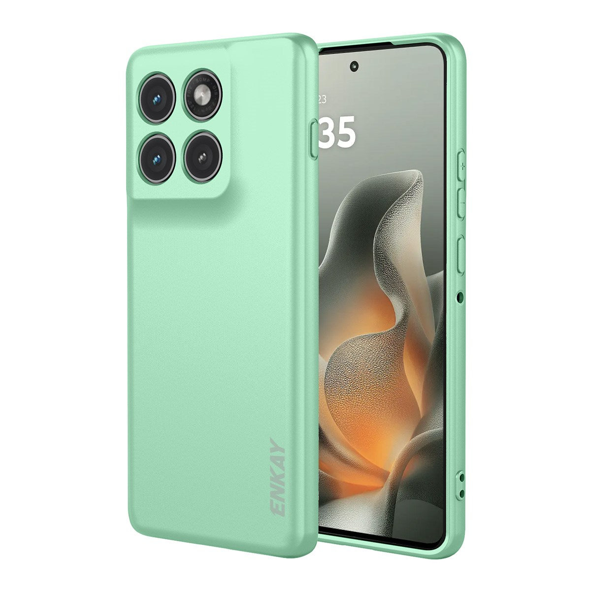 Motorola Edge 70 ENKAY Silicone Case - Light Green