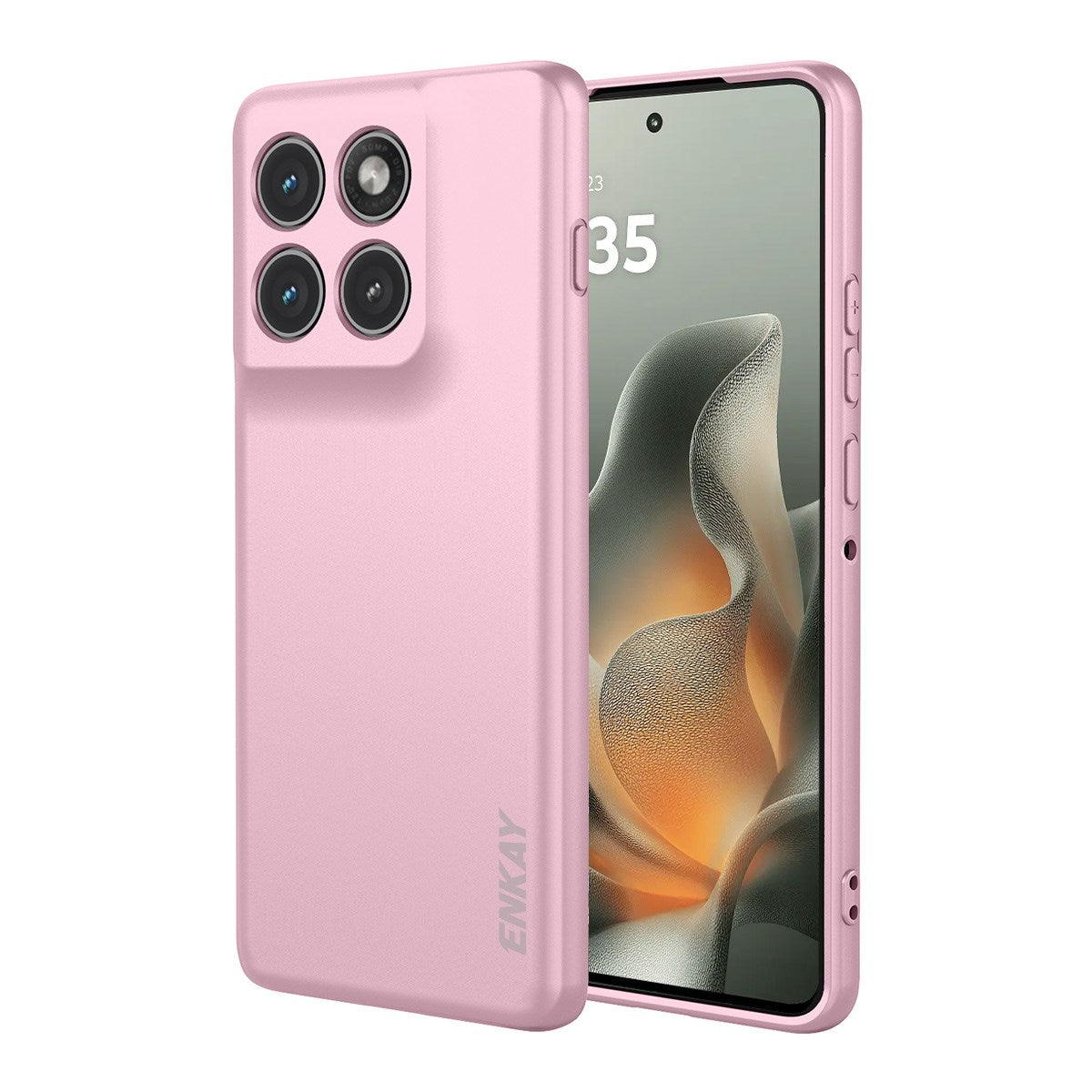 Motorola Edge 70 ENKAY Silicone Case - Pink