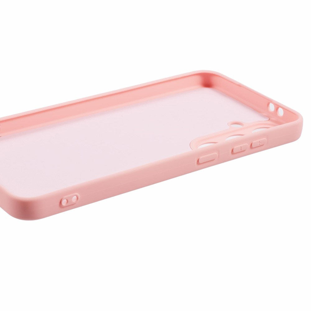 Samsung Galaxy A37 EIDERWOOD Lined Flexible Plastic Case - Pink