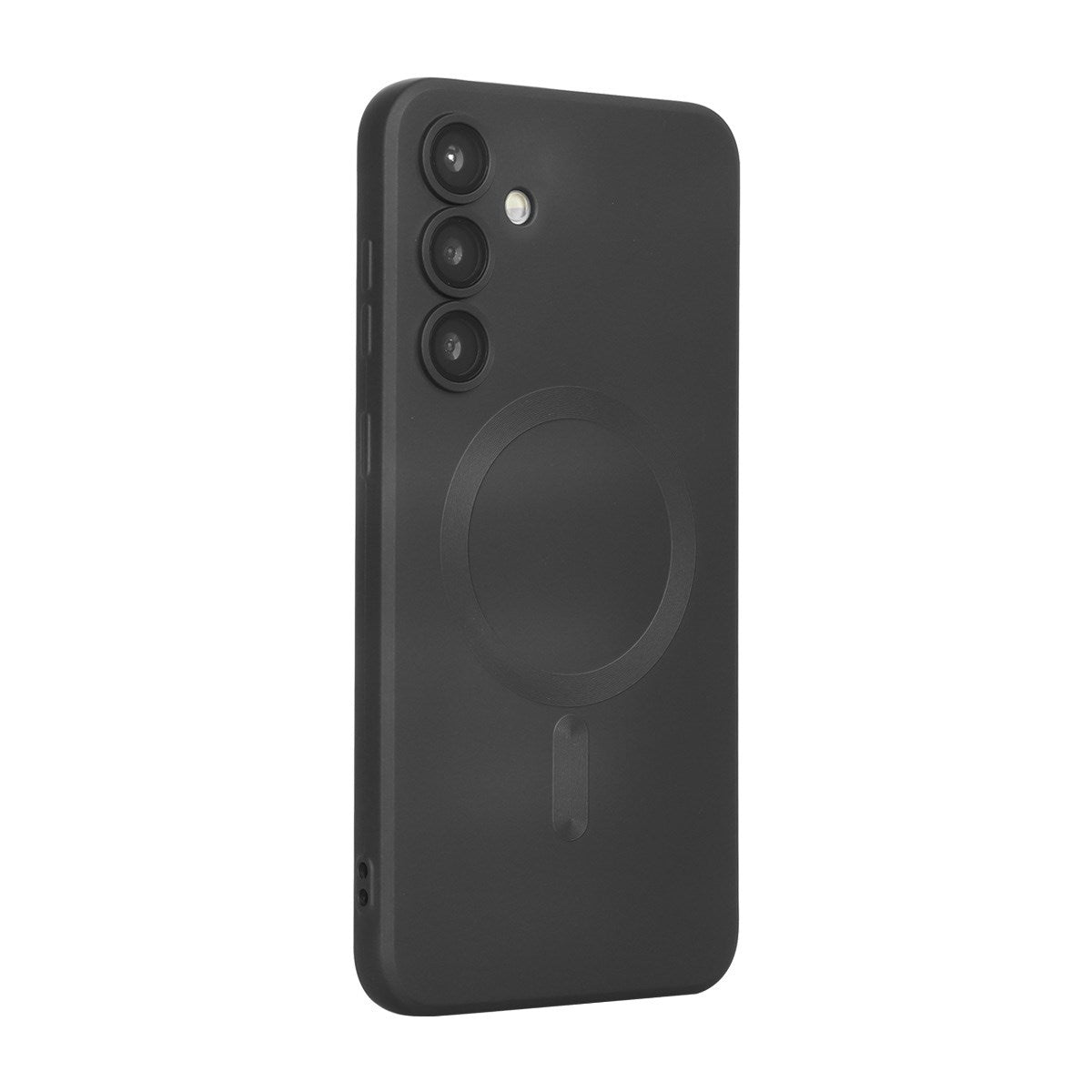 Samsung Galaxy A57 ENKAY Flexible Plastic Case - MagSafe Compatible - Black