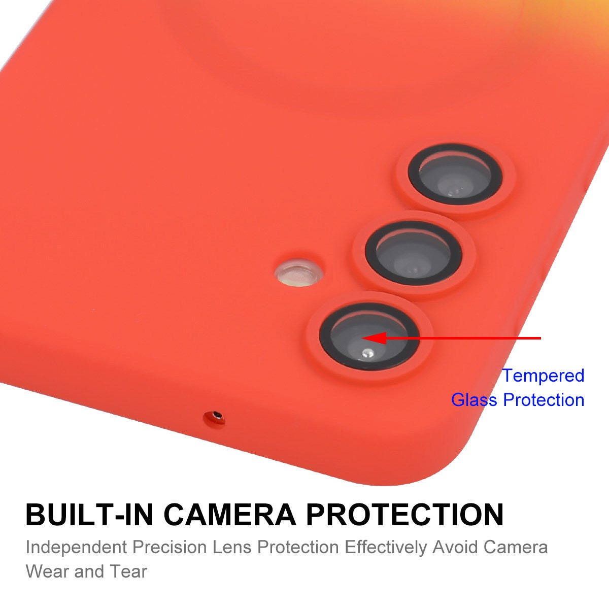 Samsung Galaxy A57 ENKAY Gradient Silicone Case - Blue / Black