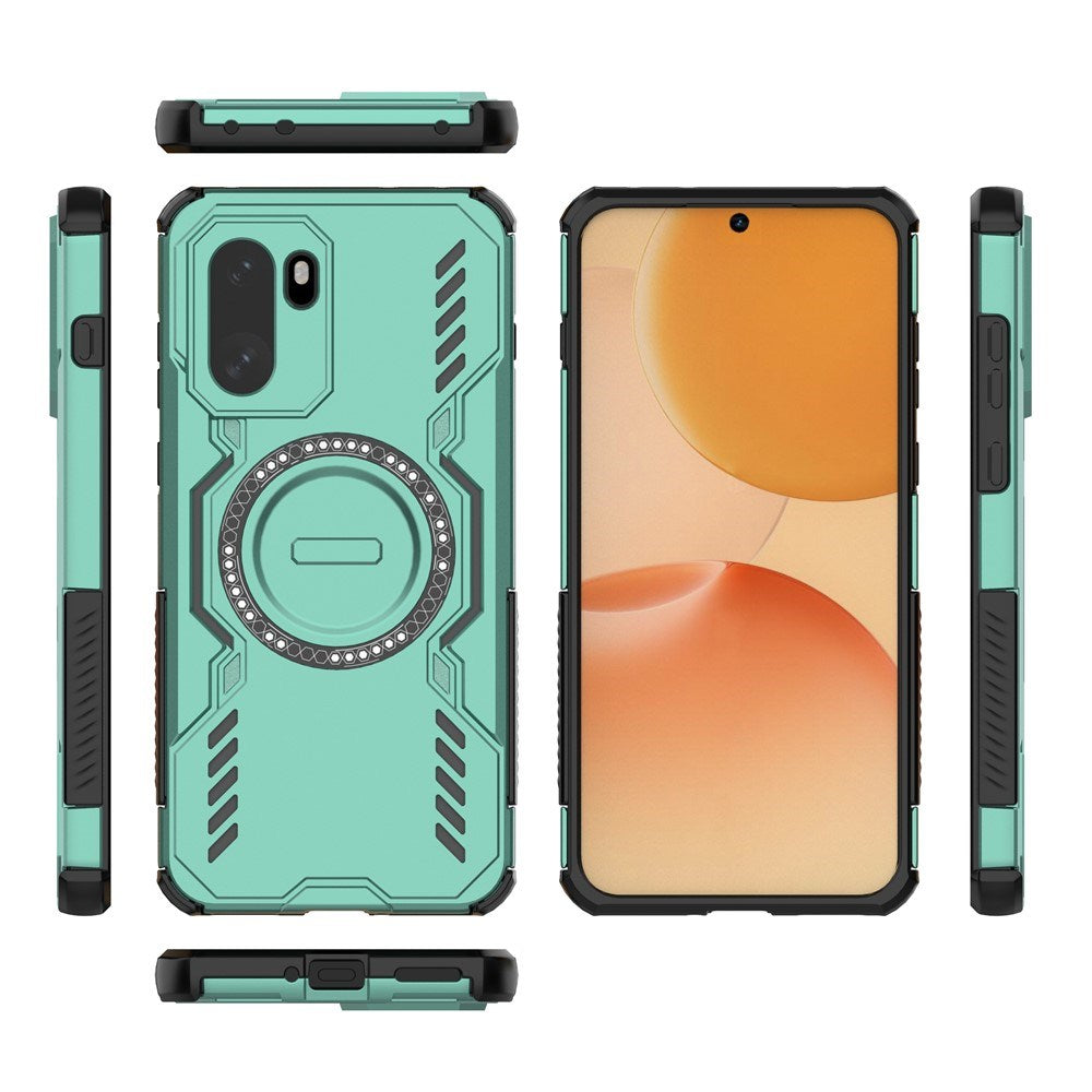 EIDERWOOD OnePlus 15R Craftsman Case with Heat Dissipation - MagSafe Compatible - Green