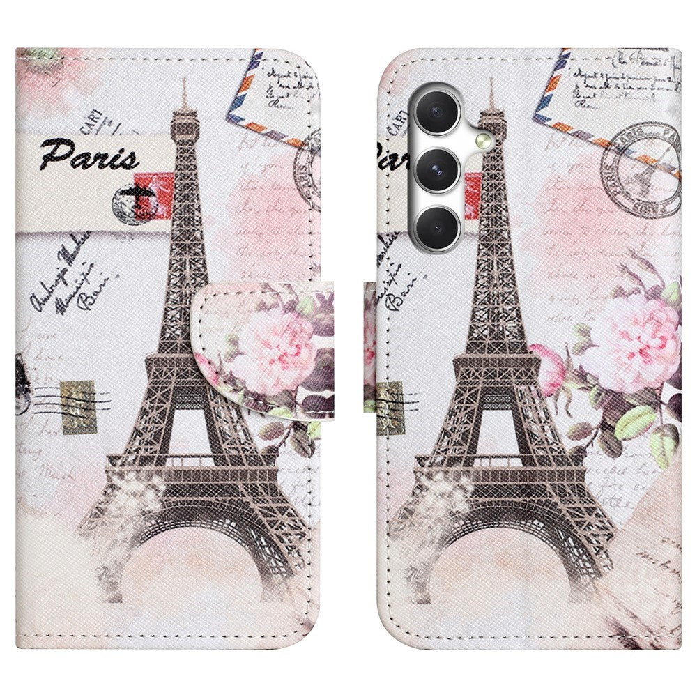Samsung Galaxy S26+ (Plus) EIDERWOOD Faux Leather Flip Case with Pattern - Paris