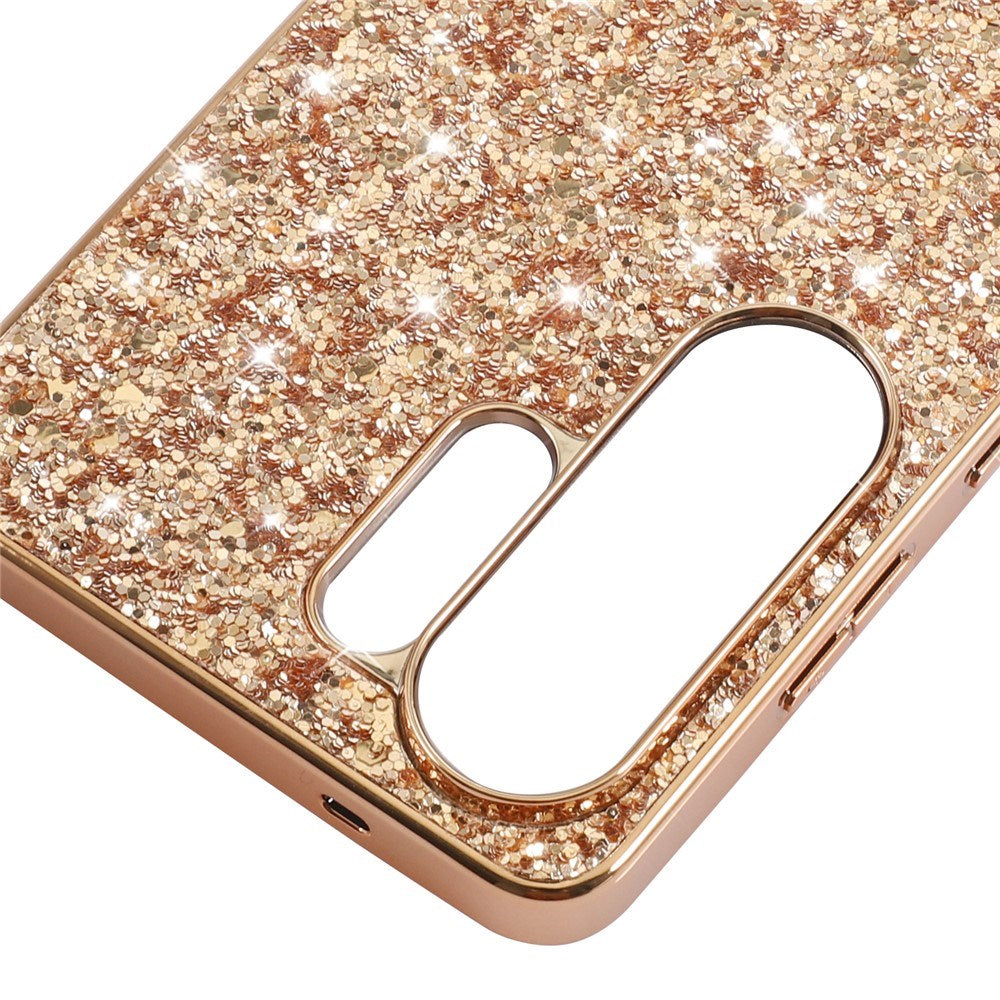 Samsung Galaxy S26 Ultra EIDERWOOD Hybrid Glitter Case - Rose Gold