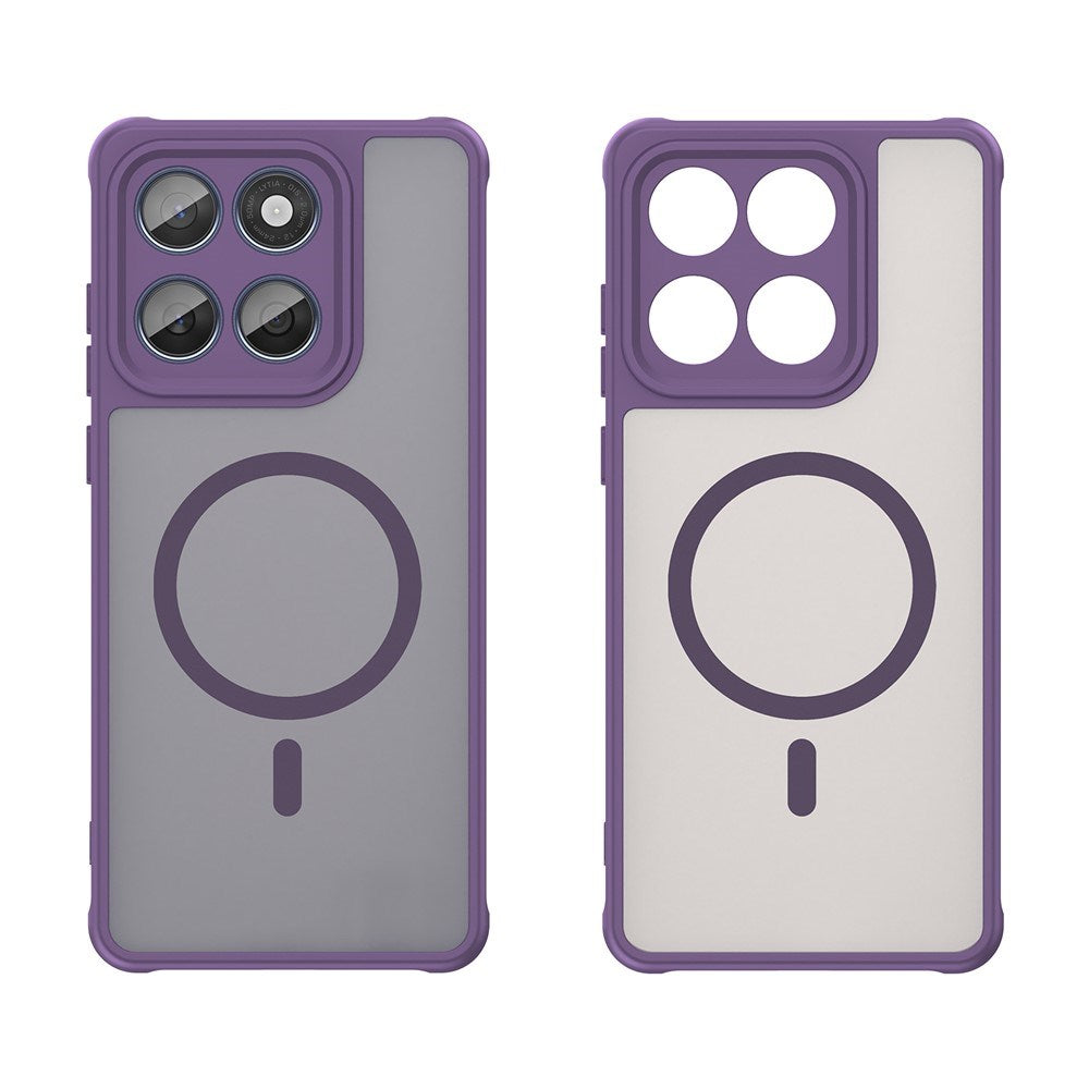 Motorola Moto G77 / G67 EIDERWOOD Hybrid Plastic Case - MagSafe Compatible - Purple