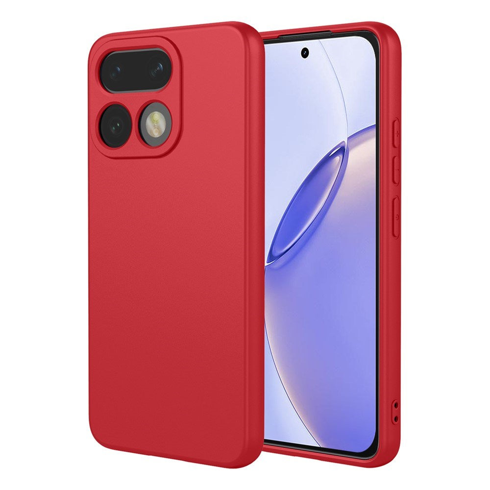 Realme 16 Pro EIDERWOOD Lined Flexible Plastic Case - Red