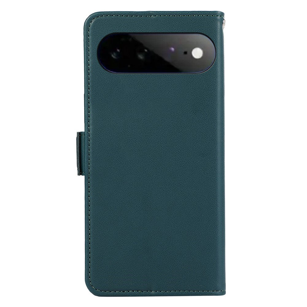 EIDERWOOD Google Pixel 11 Pro XL Flip Case with RFID Blocker & Card Holder - Dark Green