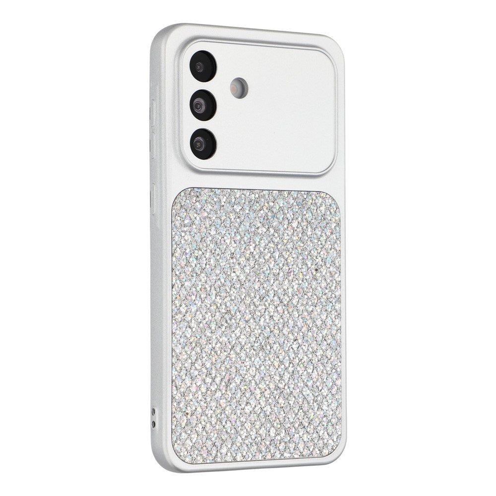 Samsung Galaxy A17 (5G) EIDERWOOD Flexible Plastic Case with Glitter - Silver