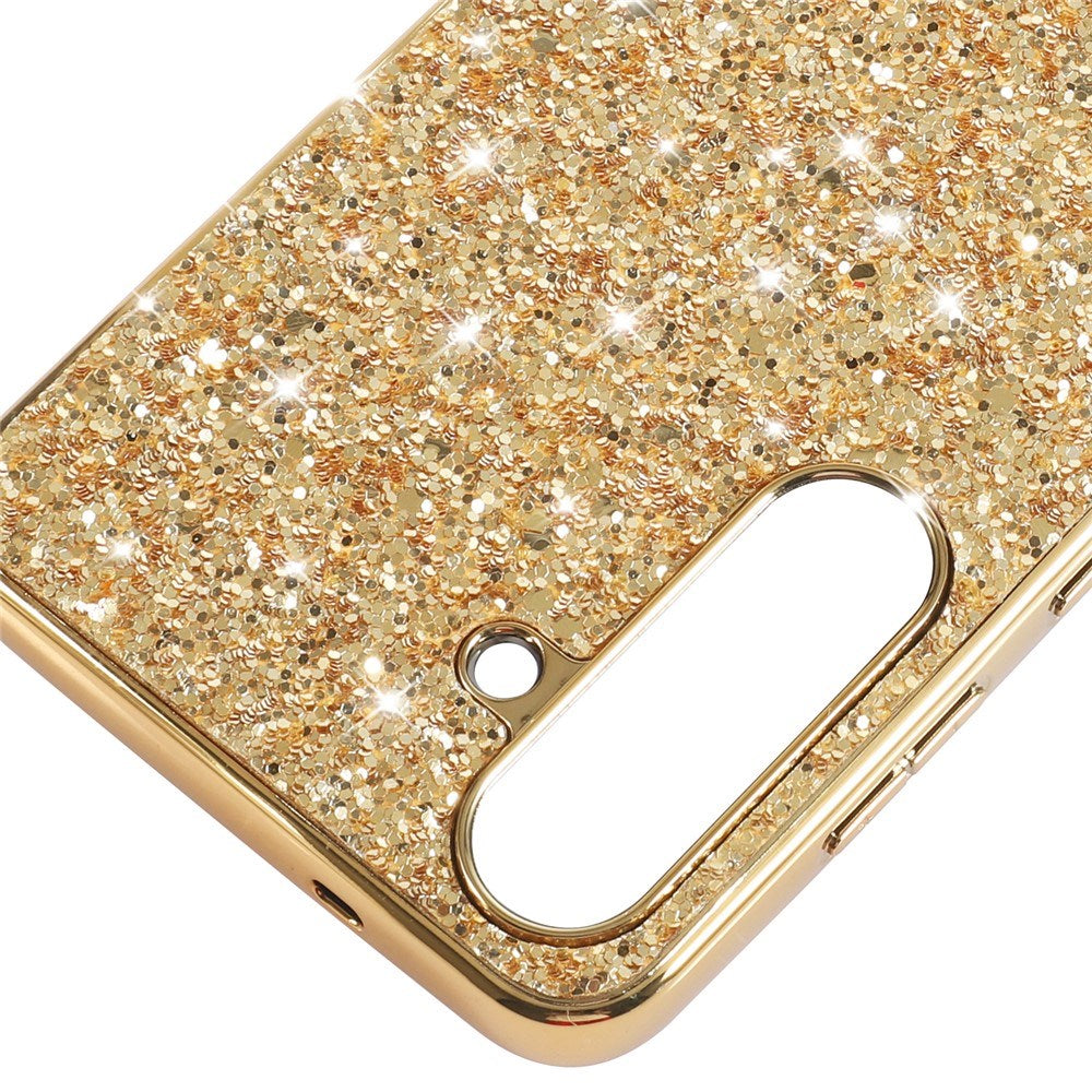 Samsung Galaxy A57 EIDERWOOD Plastic Glitter Case - Rose Gold