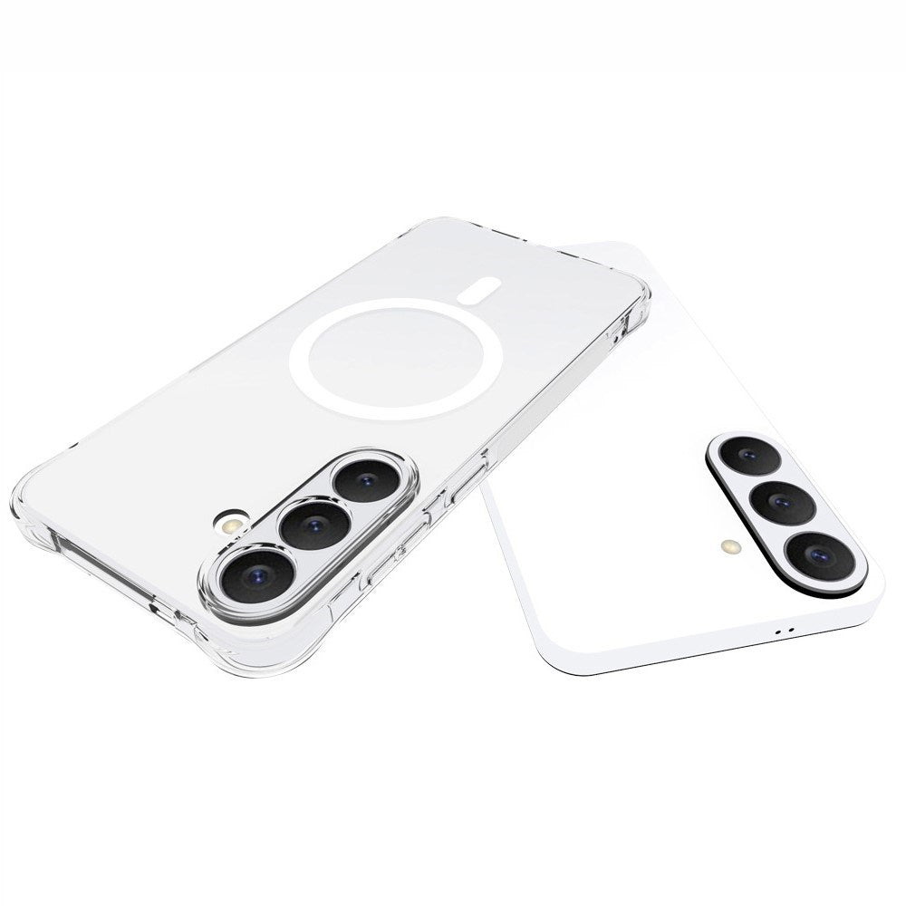 Samsung Galaxy S26 FE EIDERWOOD Flexible Plastic Case with Reinforced Corners - MagSafe Compatible - Transparent