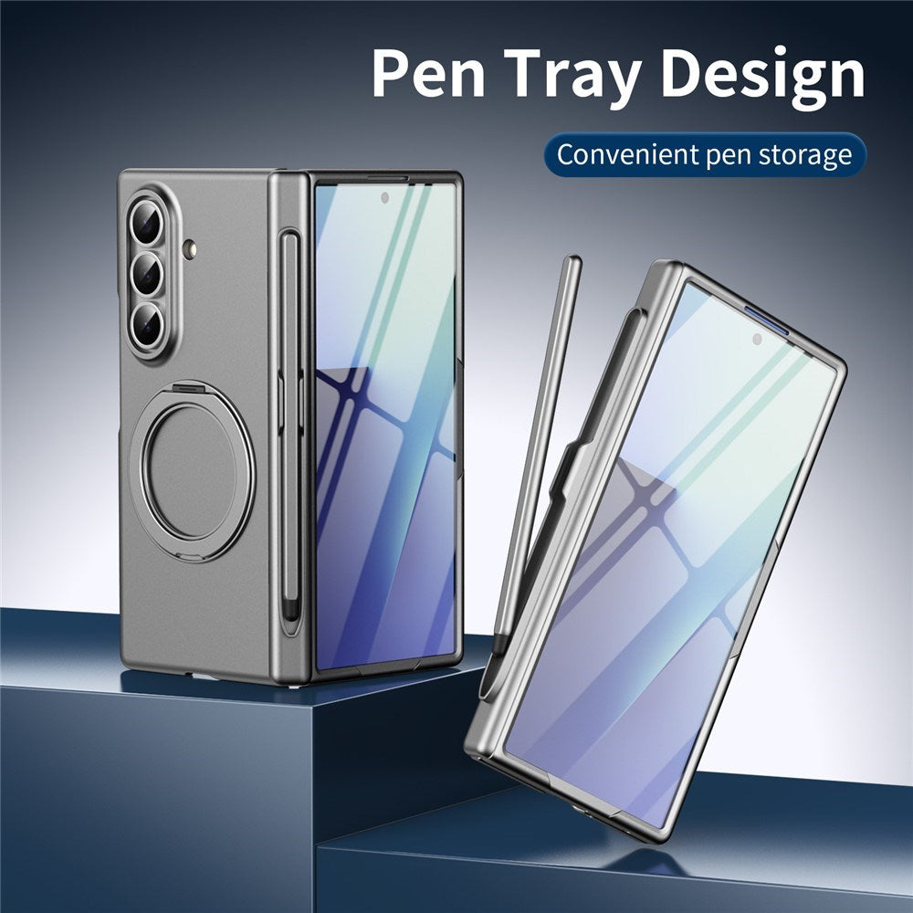 Samsung Galaxy Z Fold8 Ultra EIDERWOOD Case with Screen Protection & Stand Function - Grey