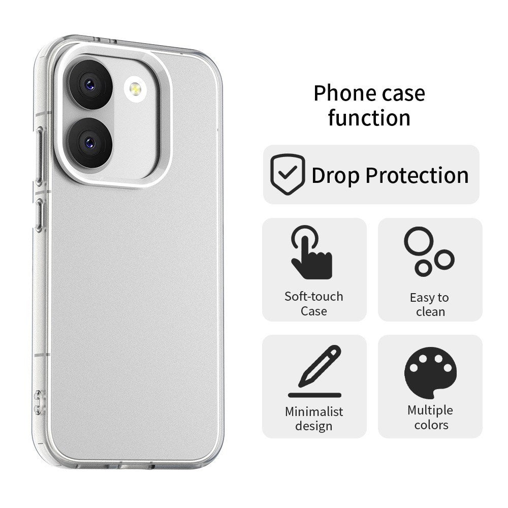 Xiaomi Poco X8 Pro EIDERWOOD Hybrid Case with Matte Back - Grey