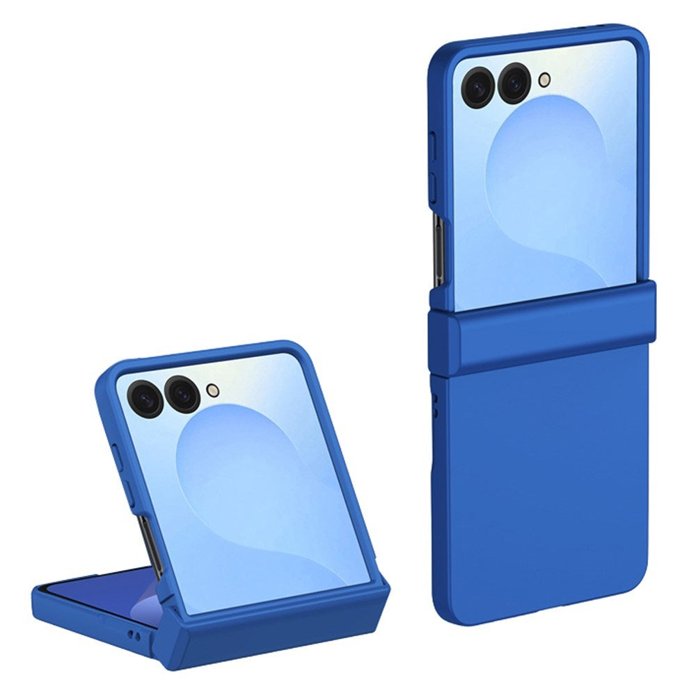 Samsung Galaxy Z Flip8 EIDERWOOD Hard Plastic Case with Hinge - Blue