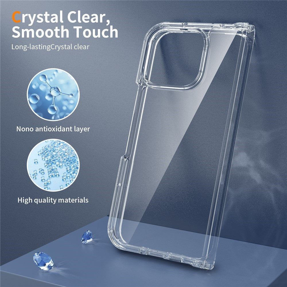 Google Pixel 11 Pro Fold EIDERWOOD Hybrid Plastic Case - Transparent
