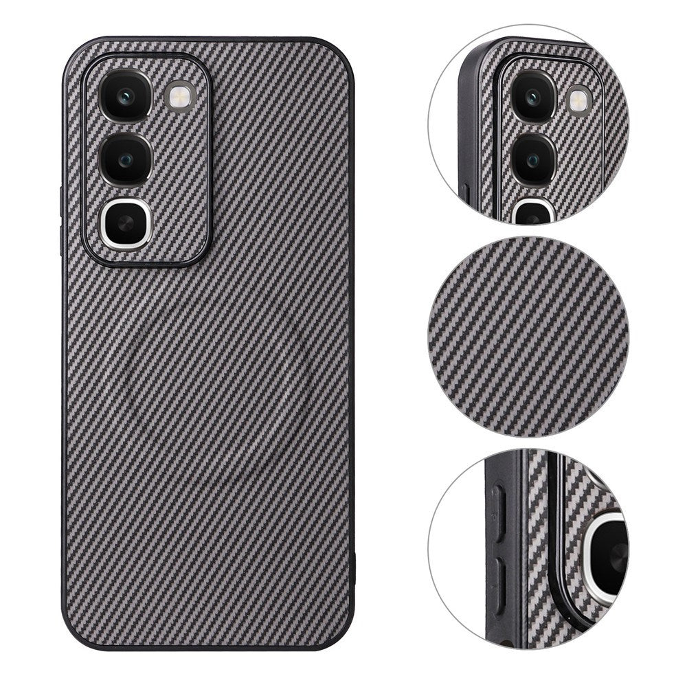 Realme C100 EIDERWOOD Hybrid Carbon Case - MagSafe Compatible - Grey