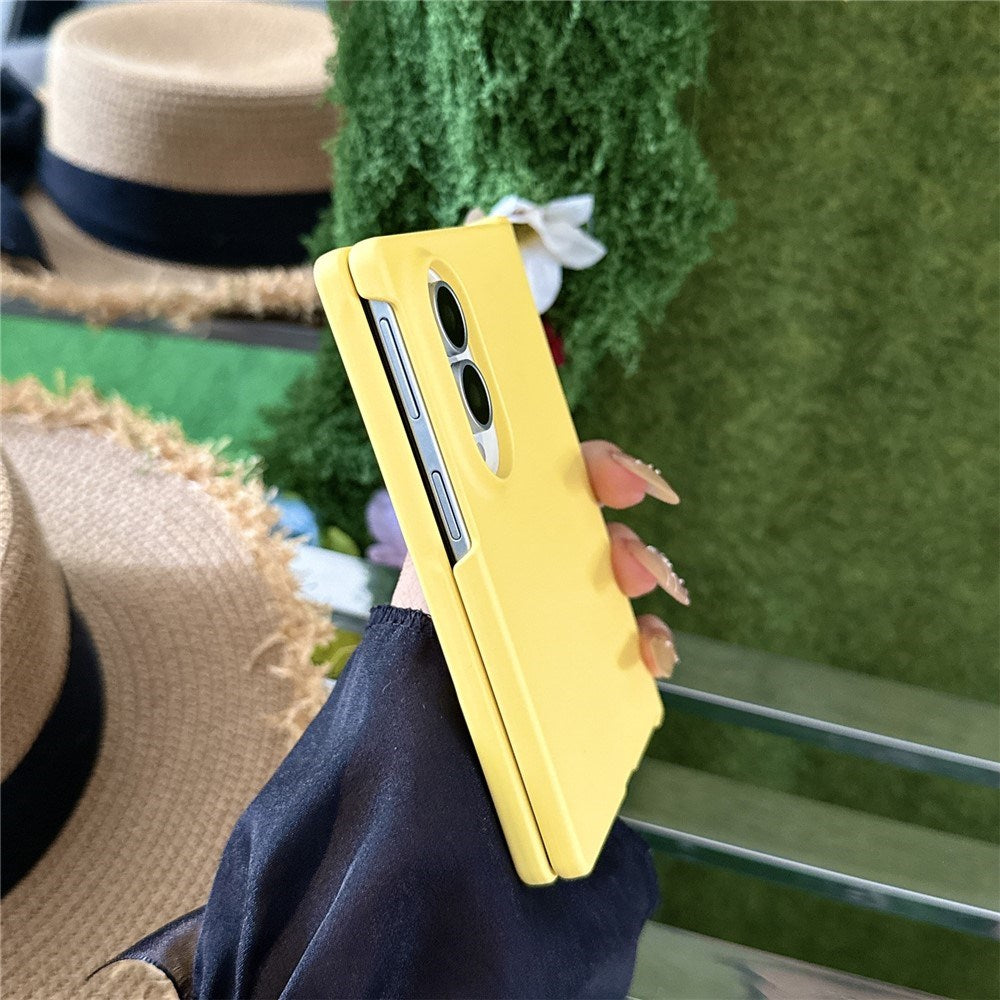 Samsung Galaxy Z Fold8 EIDERWOOD Hard Plastic Case with Hinge - Yellow