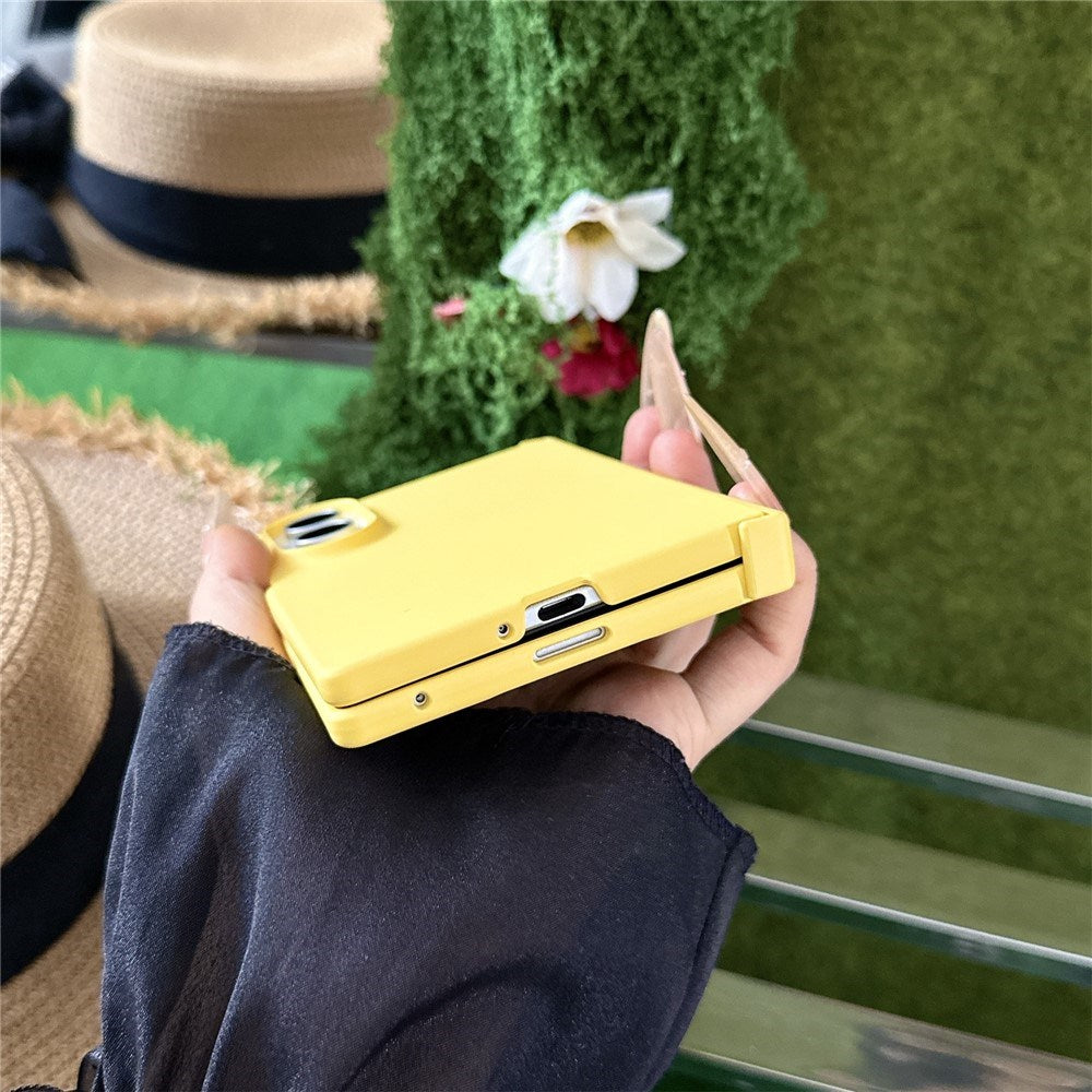 Samsung Galaxy Z Fold8 EIDERWOOD Hard Plastic Case with Hinge - Yellow