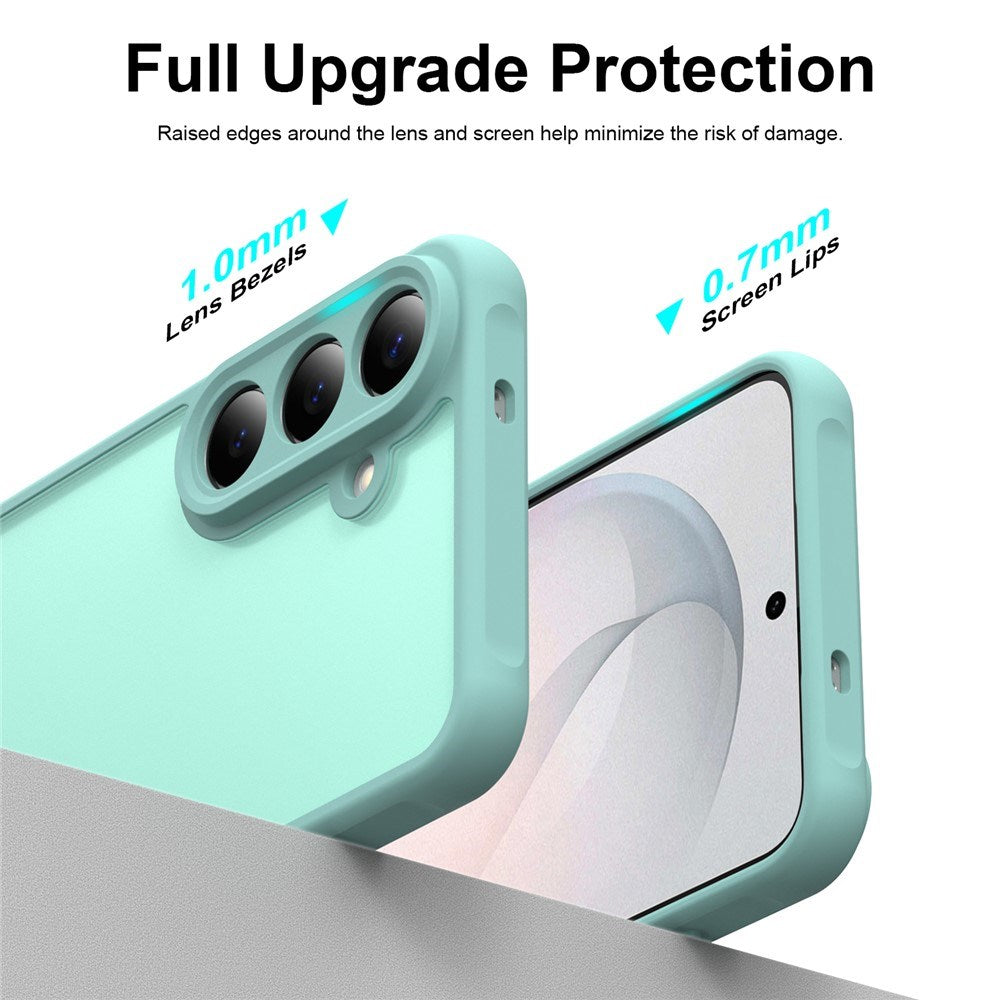 Samsung Galaxy S26 FE EIDERWOOD Mat Hybrid Case - Turquoise