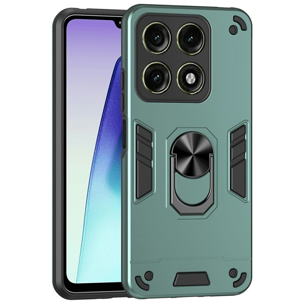 Motorola Edge 70 Pro EIDERWOOD Magnetic Hybrid Rugged Case with Kickstand - Green