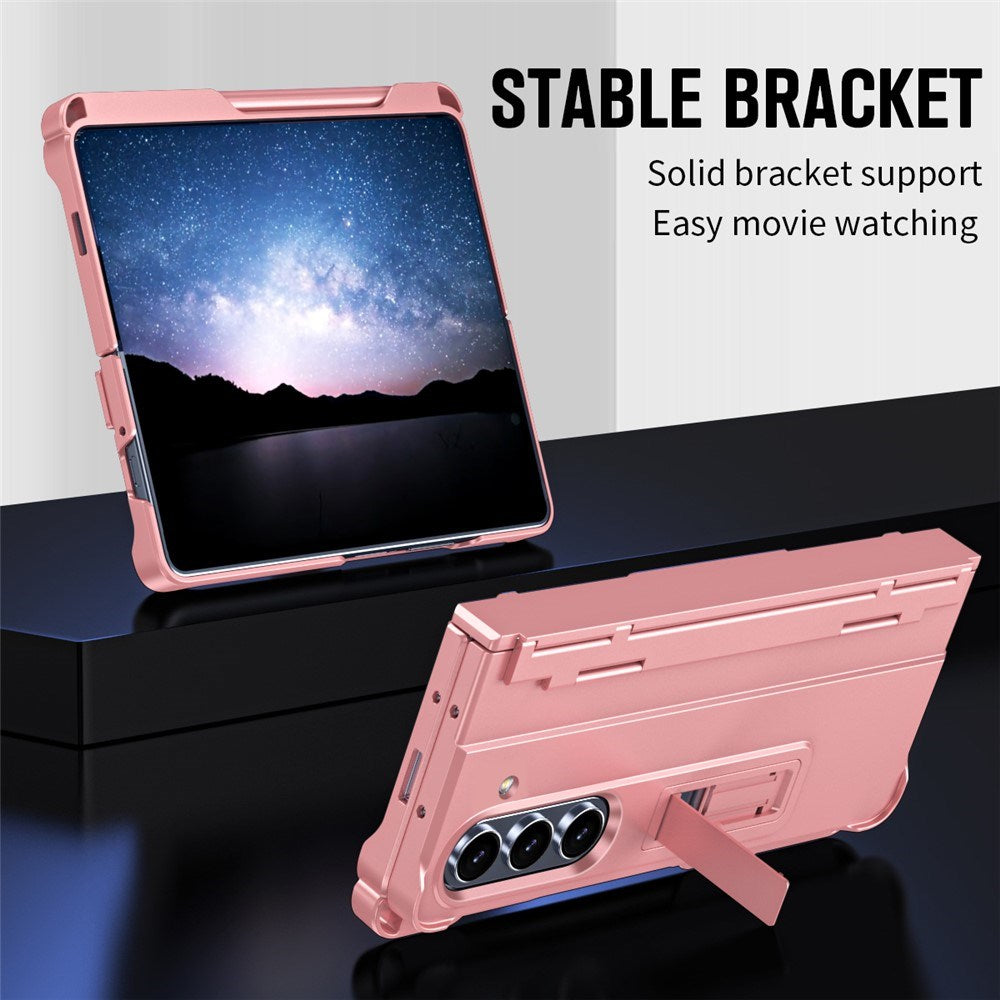 Samsung Galaxy Z Fold8 Ultra EIDERWOOD Rugged Case with Stand Function & Screen Protection - Pink