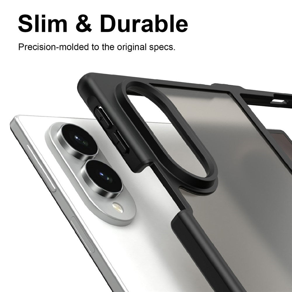 Samsung Galaxy Z Fold8 EIDERWOOD Mat Hybrid Case - Black