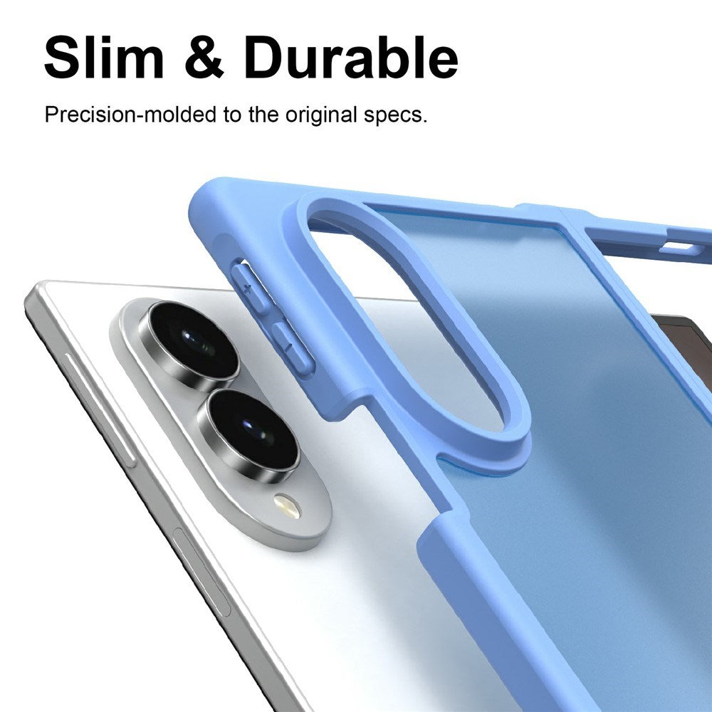 Samsung Galaxy Z Fold8 EIDERWOOD Mat Hybrid Case - Light Blue