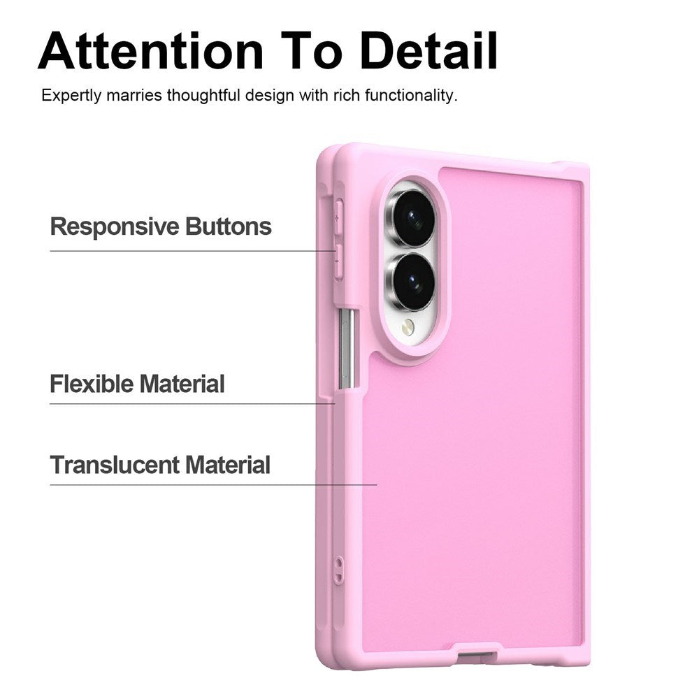 Samsung Galaxy Z Fold8 EIDERWOOD Mat Hybrid Case - Pink