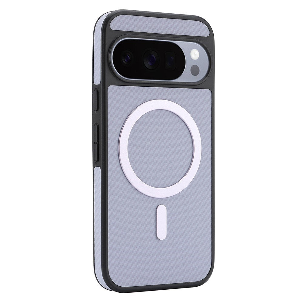 Google Pixel 11 / 11 Pro EIDERWOOD Case with Carbon Structure - MagSafe Compatible - Purple