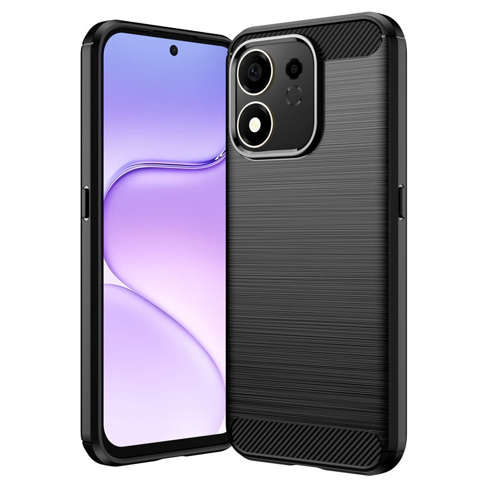 Honor 600 Smart EIDERWOOD Brushed Carbon Cover - Black