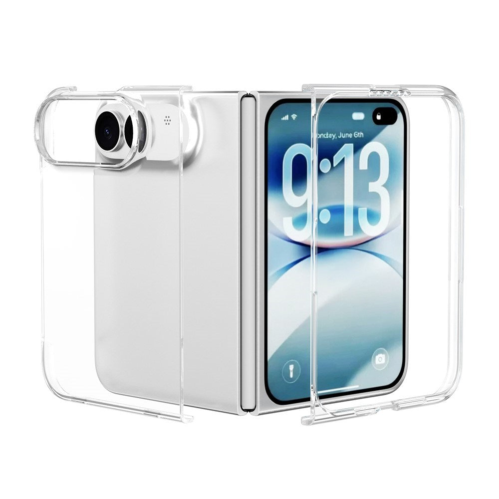 iPhone Fold EIDERWOOD Hard Plastic Case - Transparent