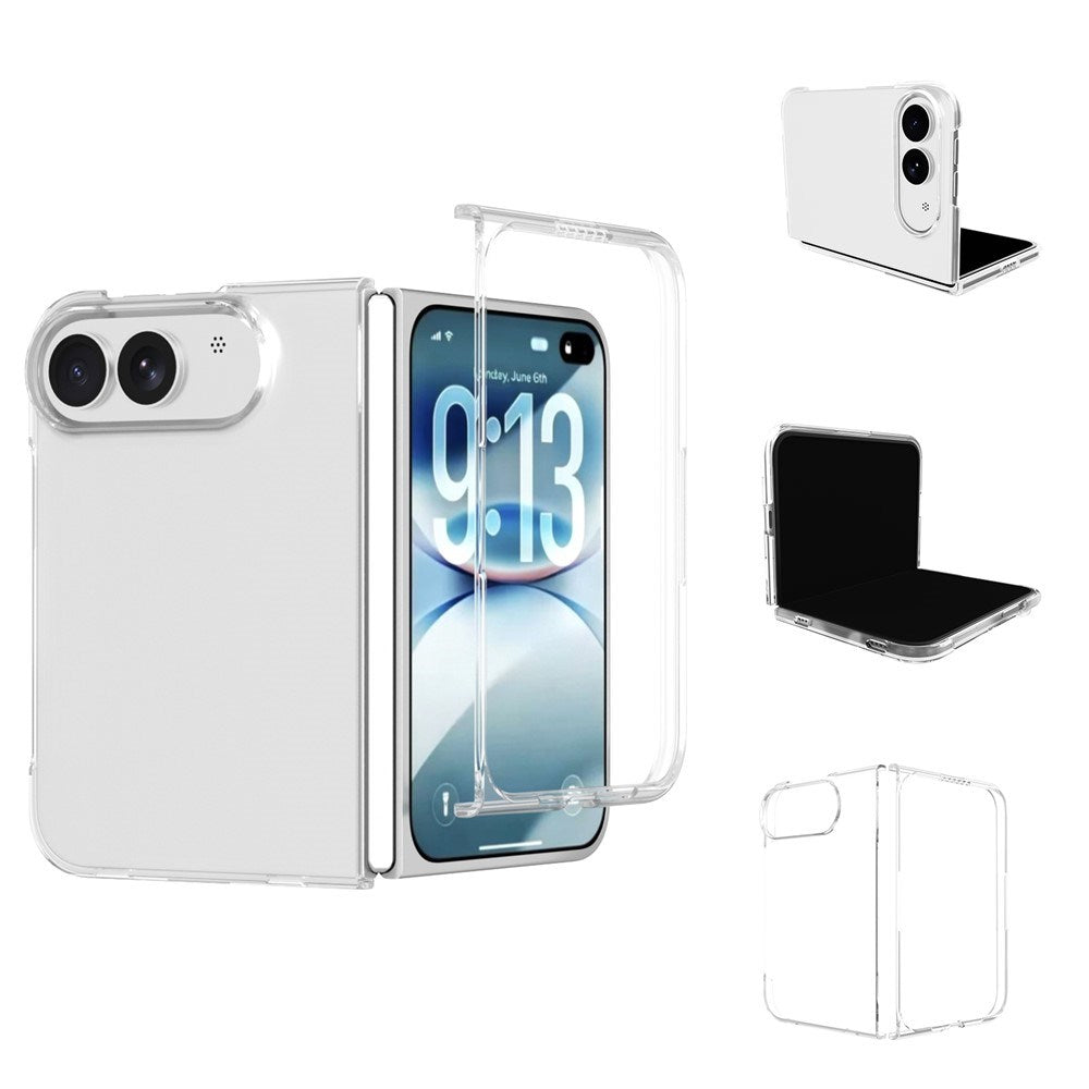 iPhone Fold EIDERWOOD Hard Plastic Case - Transparent