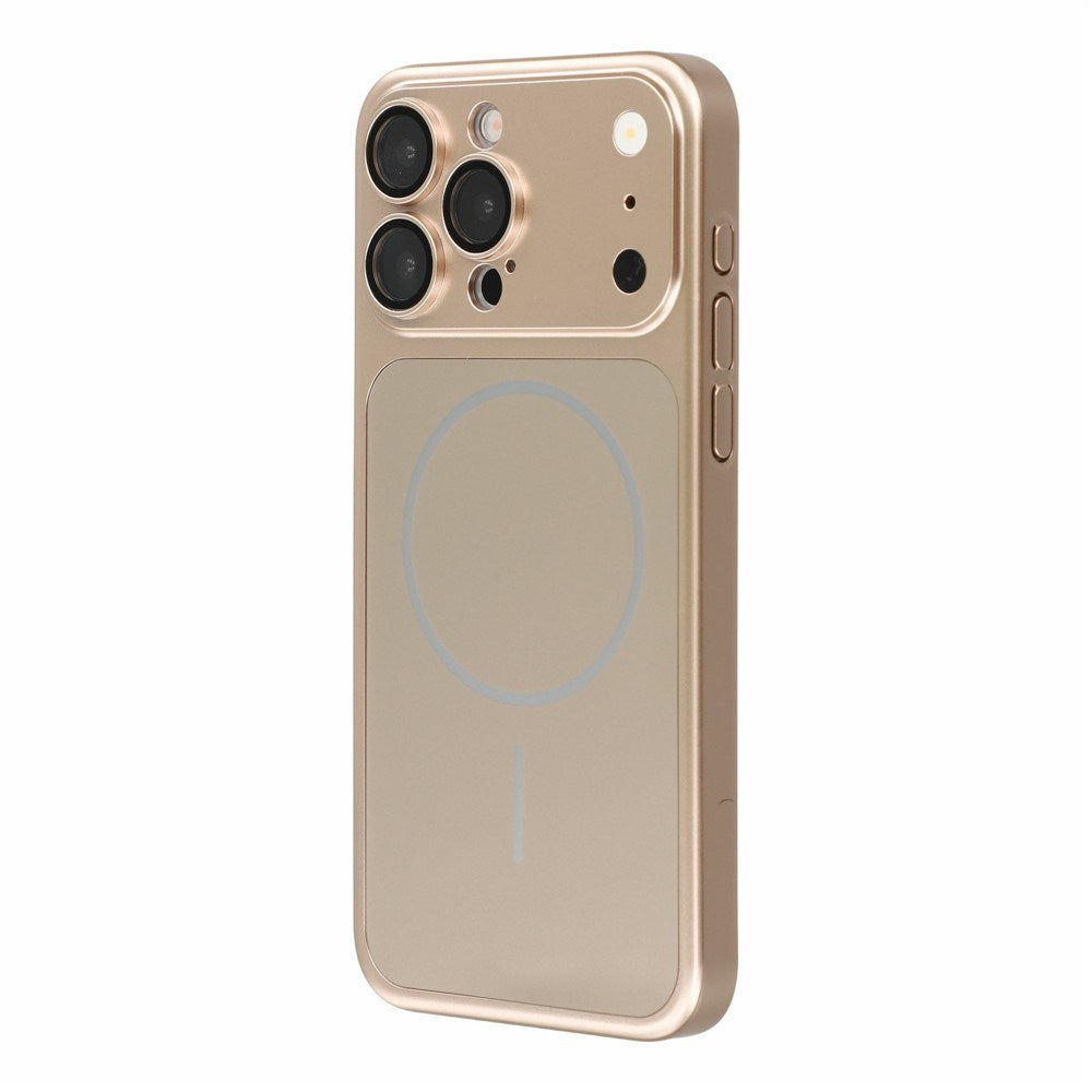 iPhone 15 Pro EIDERWOOD Hard Plastic Case w. Camera Protector - MagSafe Compatible - Gold