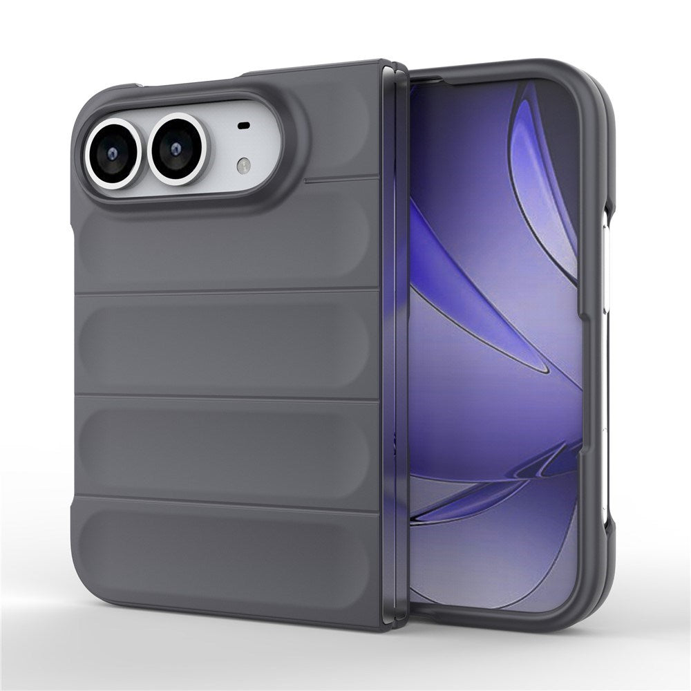 iPhone Fold EIDERWOOD Rugged Plastic Case - Dark Grey