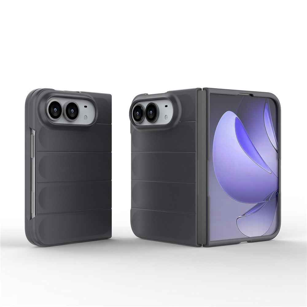 iPhone Fold EIDERWOOD Rugged Plastic Case - Dark Grey