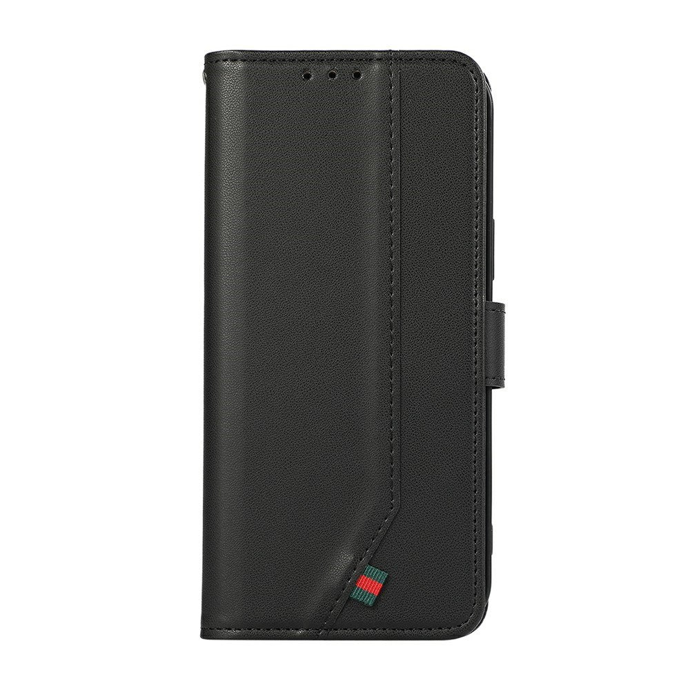 Google Pixel 11a EIDERWOOD Faux Leather Flip Case with RFID Blocking - Black
