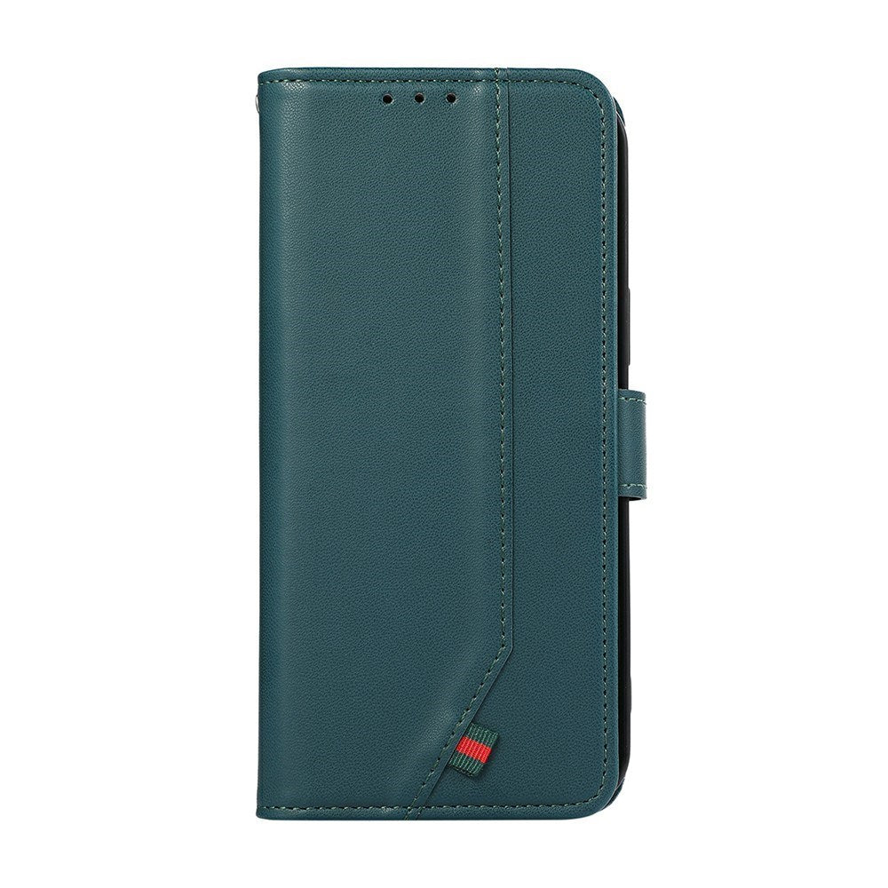 Google Pixel 11a EIDERWOOD Faux Leather Flip Case with RFID Blocking - Green